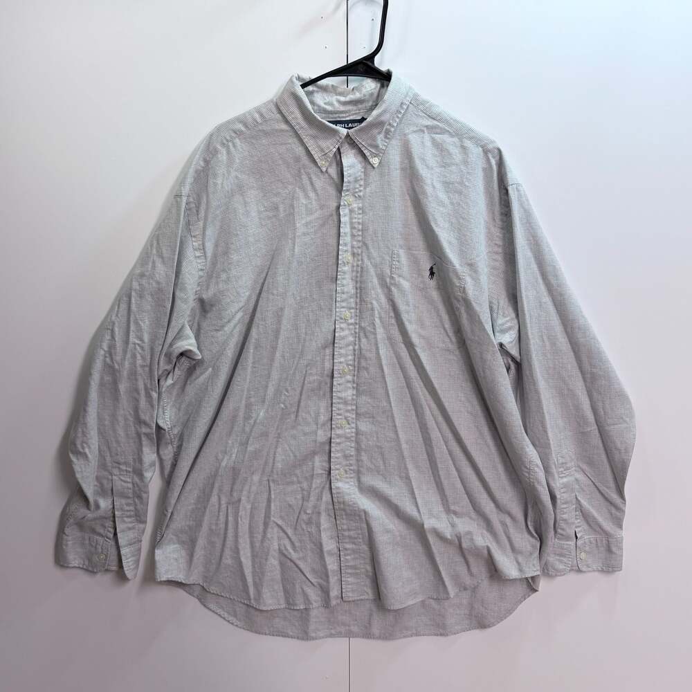Ralph Lauren Golf Tilden Long Sleeve Button Down Shirt XL